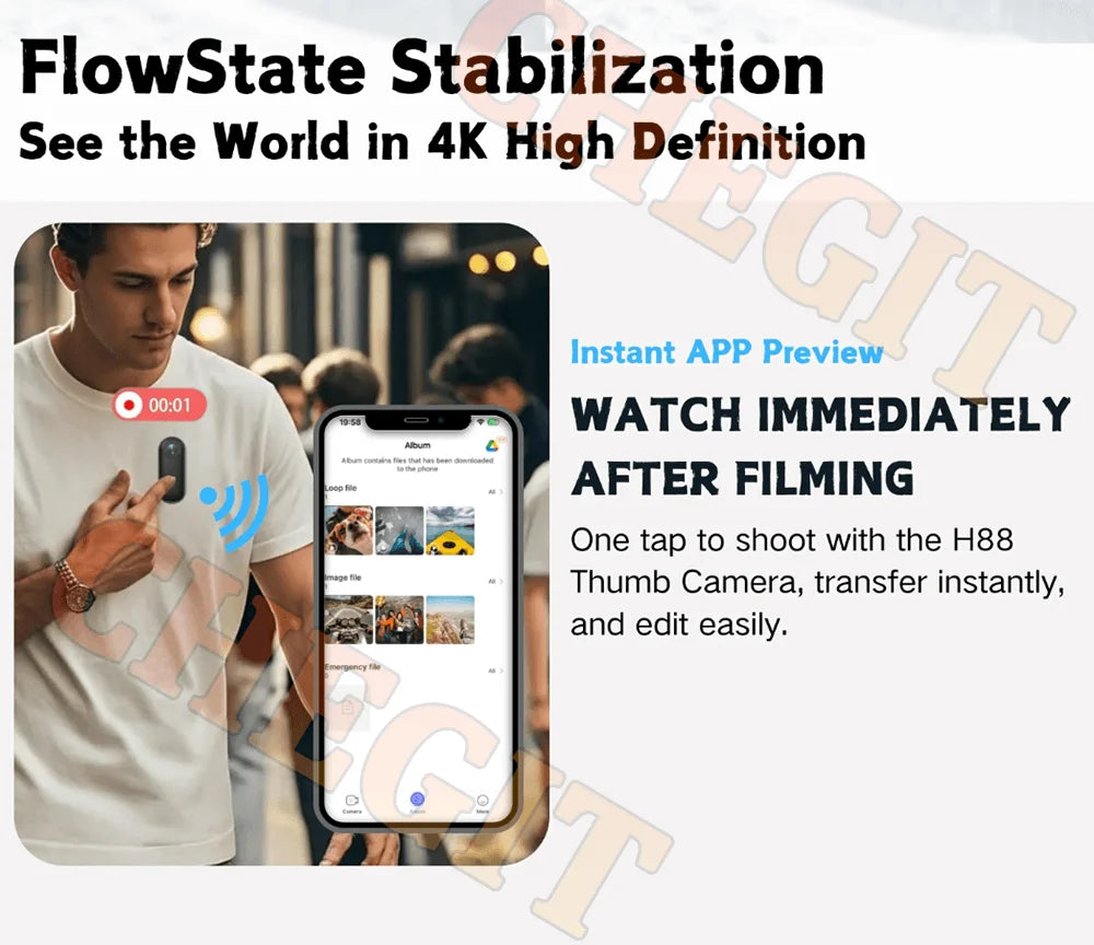 LiveView™ Pro 4K POV Camera.